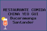 RESTAURANTE COMIDA CHINA YEO GUI Bucaramanga Santander