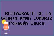 RESTAURANTE DE LA GRANJA MAMÁ LOMBRIZ Popayán Cauca