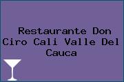 Restaurante Don Ciro Cali Valle Del Cauca