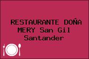 RESTAURANTE DOÑA MERY San Gil Santander