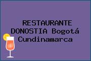 RESTAURANTE DONOSTIA Bogotá Cundinamarca