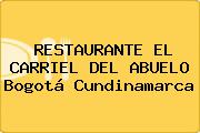 RESTAURANTE EL CARRIEL DEL ABUELO Bogotá Cundinamarca