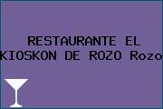 Ver restaurante el kioskon de rozo rozo RESTAURANTE EL KIOSKON DE ROZO Rozo
