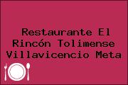 Restaurante El Rincón Tolimense Villavicencio Meta