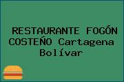 RESTAURANTE FOGÓN COSTEÑO Cartagena Bolívar