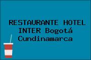RESTAURANTE HOTEL INTER Bogotá Cundinamarca