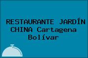 RESTAURANTE JARDÍN CHINA Cartagena Bolívar