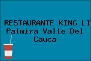 RESTAURANTE KING LI Palmira Valle Del Cauca