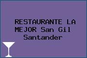 RESTAURANTE LA MEJOR San Gil Santander