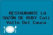 RESTAURANTE LA SAZÓN DE RUBY Cali Valle Del Cauca