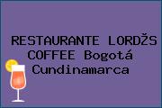 RESTAURANTE LORD®S COFFEE Bogotá Cundinamarca