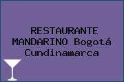 RESTAURANTE MANDARINO Bogotá Cundinamarca