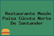 Restaurante Mesón Paisa Cúcuta Norte De Santander