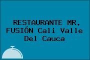 RESTAURANTE MR. FUSIÓN Cali Valle Del Cauca