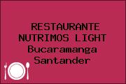 RESTAURANTE NUTRIMOS LIGHT Bucaramanga Santander