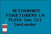 RESTAURANTE PIQUETIADERO LA PLAYA San Gil Santander