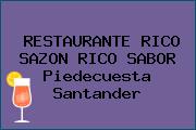 RESTAURANTE RICO SAZON RICO SABOR Piedecuesta Santander