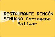 RESTAURANTE RINCÓN SINUANO Cartagena Bolívar