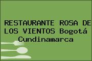 RESTAURANTE ROSA DE LOS VIENTOS Bogotá Cundinamarca