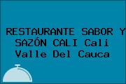 RESTAURANTE SABOR Y SAZÓN CALI Cali Valle Del Cauca