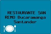 RESTAURANTE SAN REMO Bucaramanga Santander