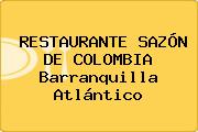 RESTAURANTE SAZÓN DE COLOMBIA Barranquilla Atlántico