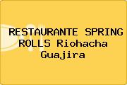 RESTAURANTE SPRING ROLLS Riohacha Guajira
