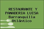 RESTAURANTE Y PANADERIA LUISA Barranquilla Atlántico