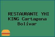 RESTAURANTE YHI KING Cartagena Bolívar