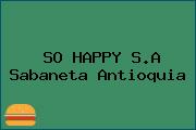 SO HAPPY S.A Sabaneta Antioquia