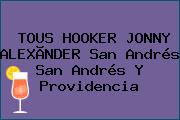 TOUS HOOKER JONNY ALEXÃNDER San Andrés San Andrés Y Providencia