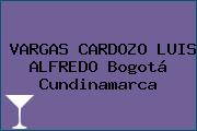 VARGAS CARDOZO LUIS ALFREDO Bogotá Cundinamarca