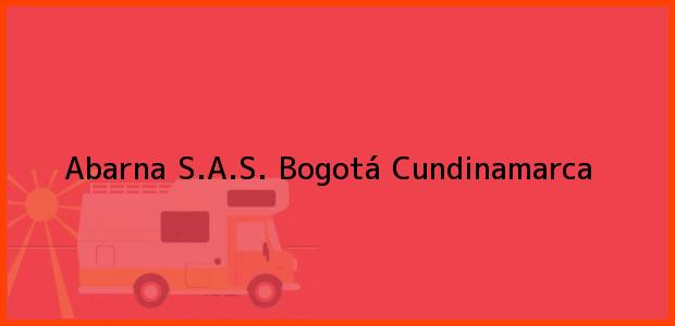 Teléfono, Dirección y otros datos de contacto para Abarna S.A.S., Bogotá, Cundinamarca, Colombia