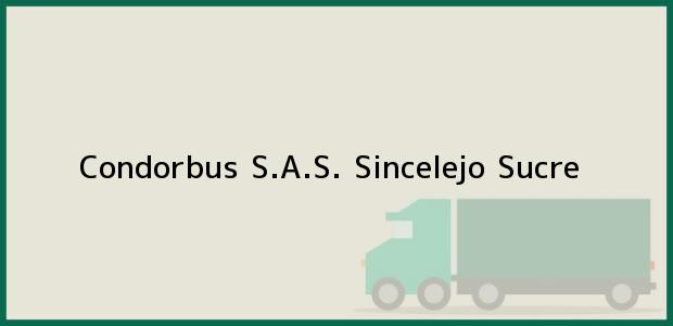 Teléfono, Dirección y otros datos de contacto para Condorbus S.A.S., Sincelejo, Sucre, Colombia
