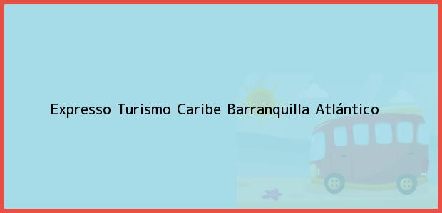 Teléfono, Dirección y otros datos de contacto para Expresso Turismo Caribe, Barranquilla, Atlántico, Colombia