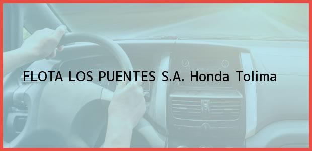 Teléfono, Dirección y otros datos de contacto para FLOTA LOS PUENTES S.A., Honda, Tolima, Colombia