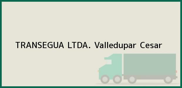 Teléfono, Dirección y otros datos de contacto para TRANSEGUA LTDA., Valledupar, Cesar, Colombia