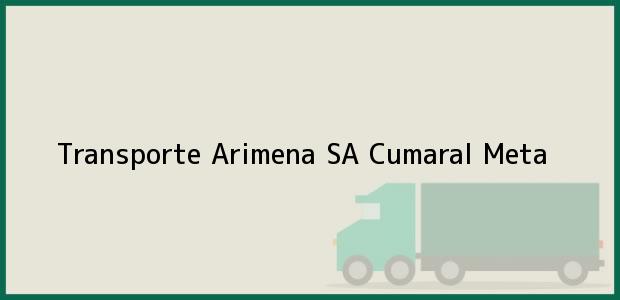 Teléfono, Dirección y otros datos de contacto para Transporte Arimena SA, Cumaral, Meta, Colombia
