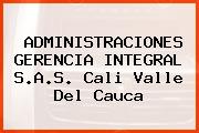 ADMINISTRACIONES GERENCIA INTEGRAL S.A.S. Cali Valle Del Cauca