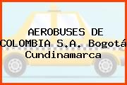 AEROBUSES DE COLOMBIA S.A. Bogotá Cundinamarca