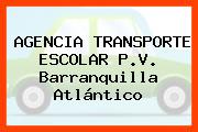 AGENCIA TRANSPORTE ESCOLAR P.V. Barranquilla Atlántico