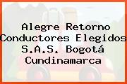 Alegre Retorno Conductores Elegidos S.A.S. Bogotá Cundinamarca