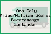 Ana Cely Arias/William Súarez Bucaramanga Santander