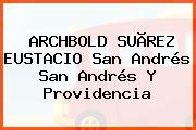 ARCHBOLD SUÃREZ EUSTACIO San Andrés San Andrés Y Providencia
