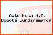Auto Fusa S.A. Bogotá Cundinamarca