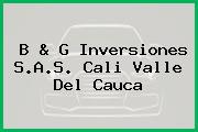 B & G Inversiones S.A.S. Cali Valle Del Cauca