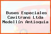 Buses Especiales Cavitrans Ltda Medellín Antioquia