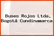 Buses Rojos Ltda. Bogotá Cundinamarca