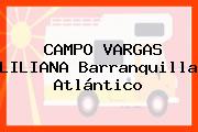 CAMPO VARGAS LILIANA Barranquilla Atlántico