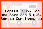 Capital Supplies And Services S.A.S. Bogotá Cundinamarca